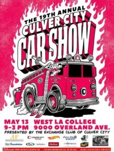 culver city car show 2023 poster