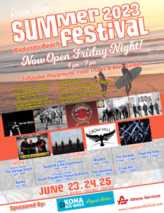 redondo beach summer festival 2023